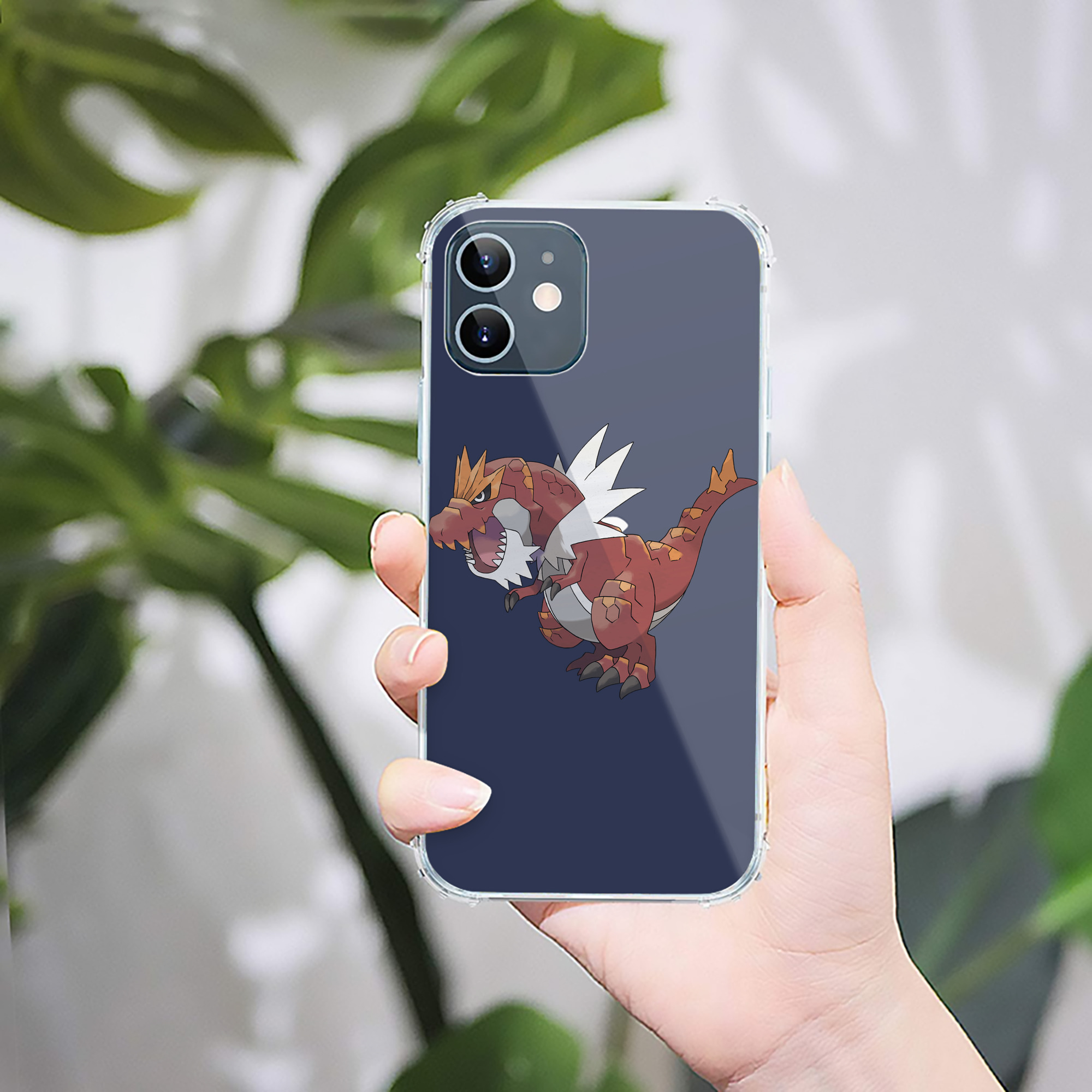 （画像用） ポケットモンスター Pokémon 【iPhone 12シリーズ対応】透明スマホケース（クリアソフトケース）